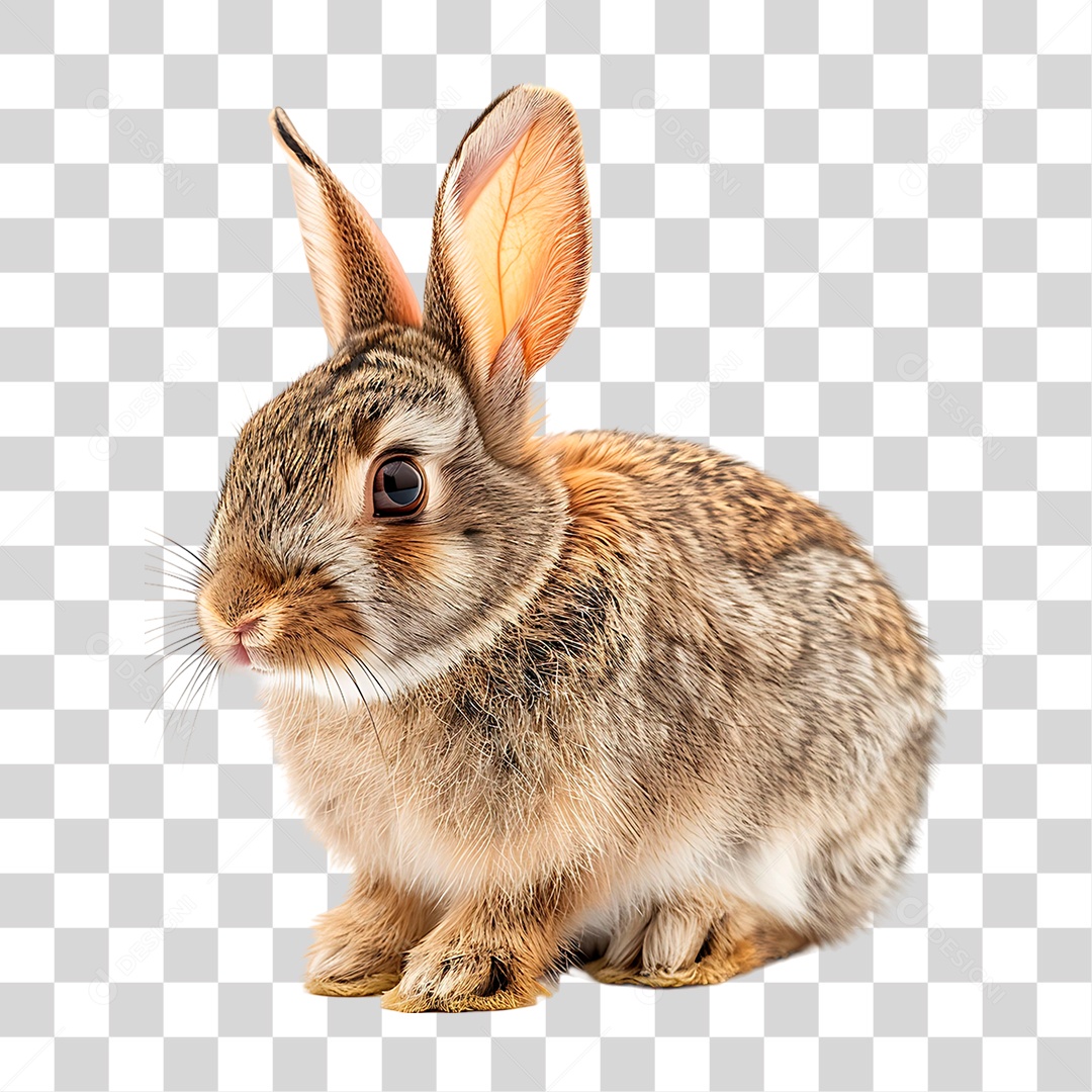 Coelho Fofo PNG Transparente