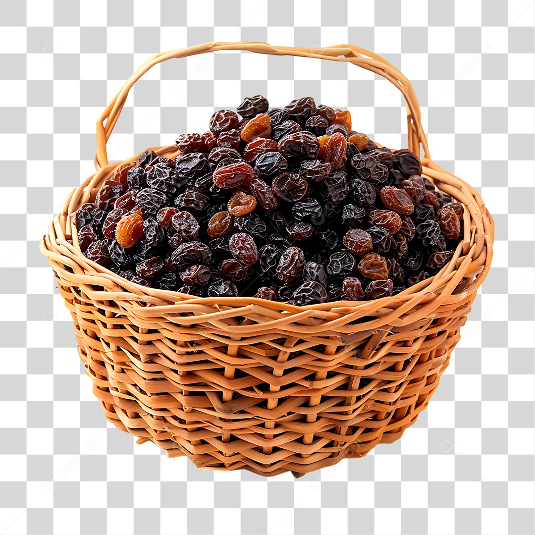 Cesta de Tâmaras PNG Transparente