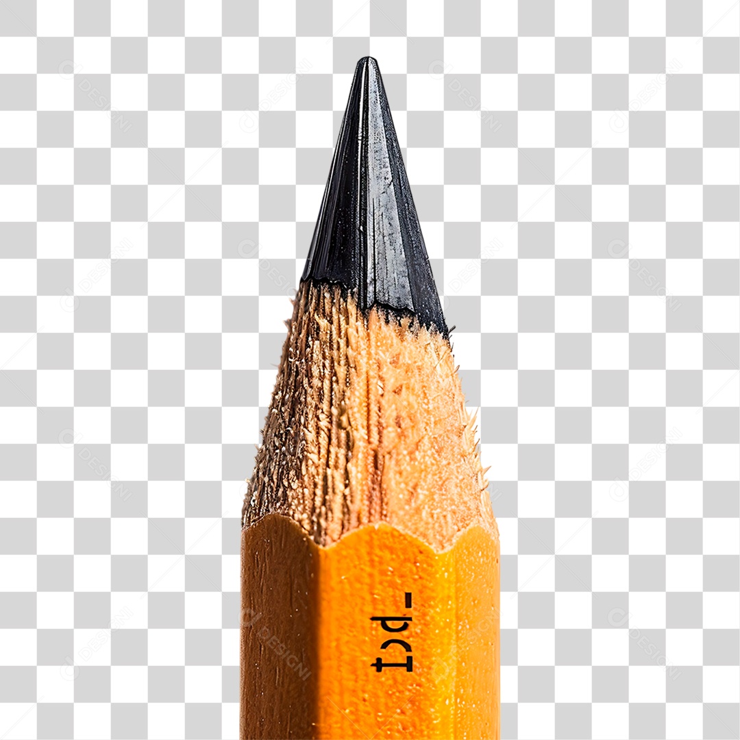 Lápis Preto PNG Transparente