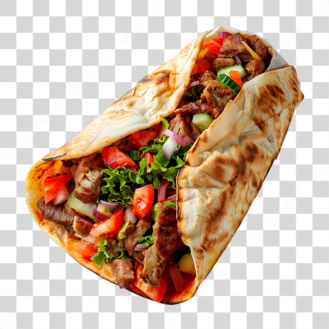Tacos de Carne PNG Transparente