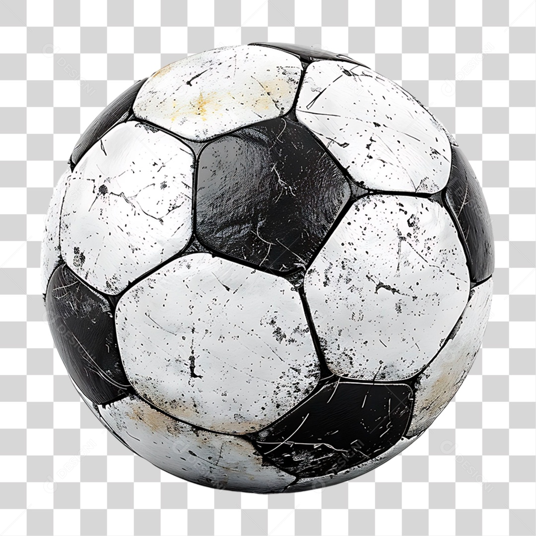Bola de Futebol PNG Transparente