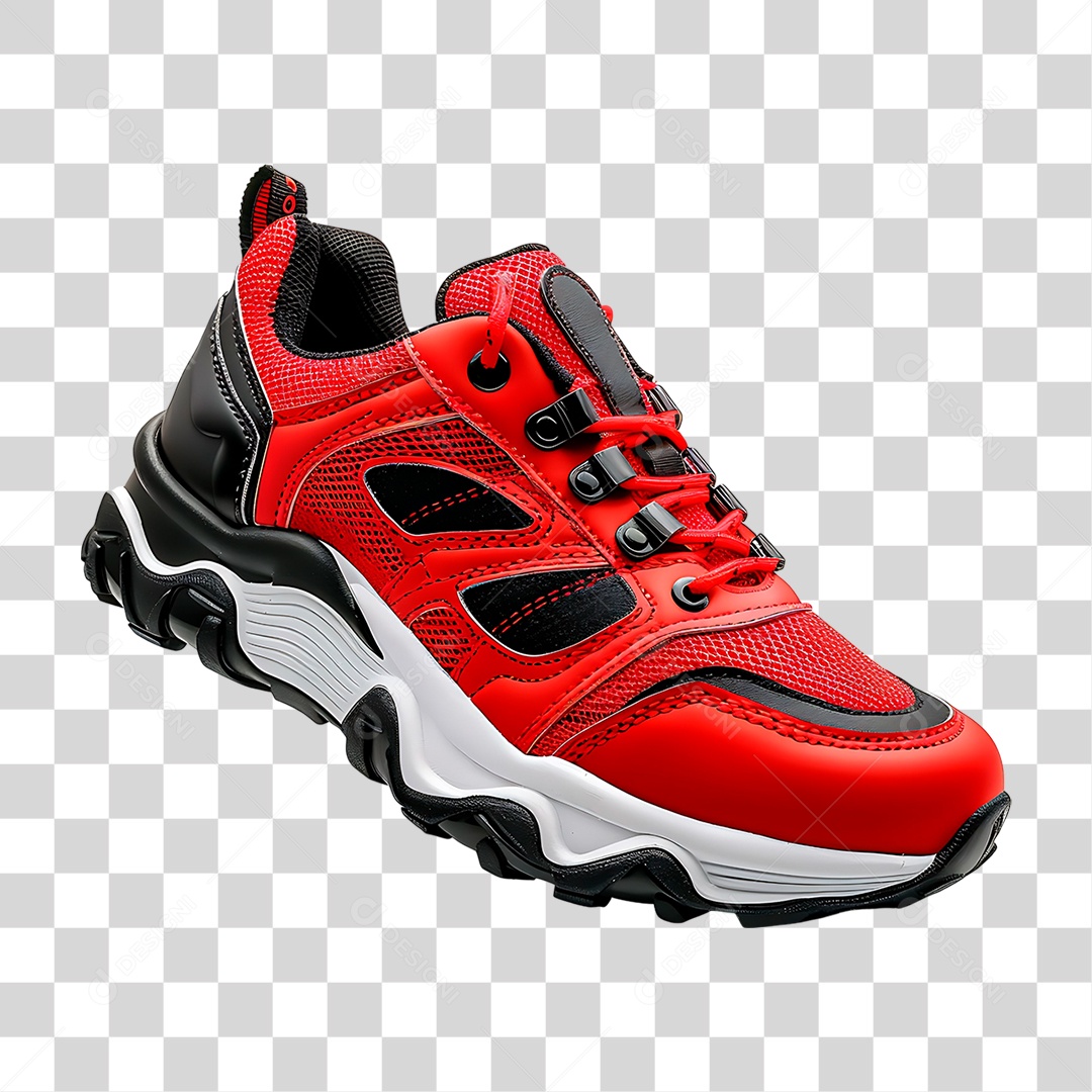 Tênis Vermelho PNG Transparente