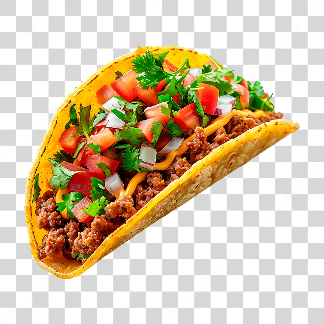 Tacos de Carne PNG Transparente