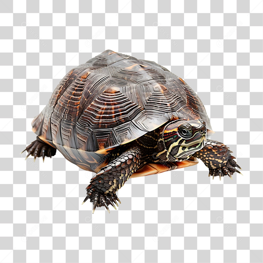 Tartaruga de Água Doce PNG Transparente