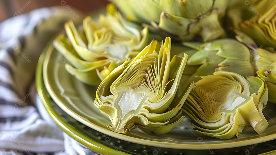 Corações de alcachofra