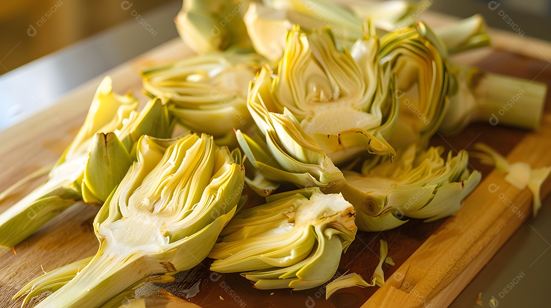 Corações de alcachofra