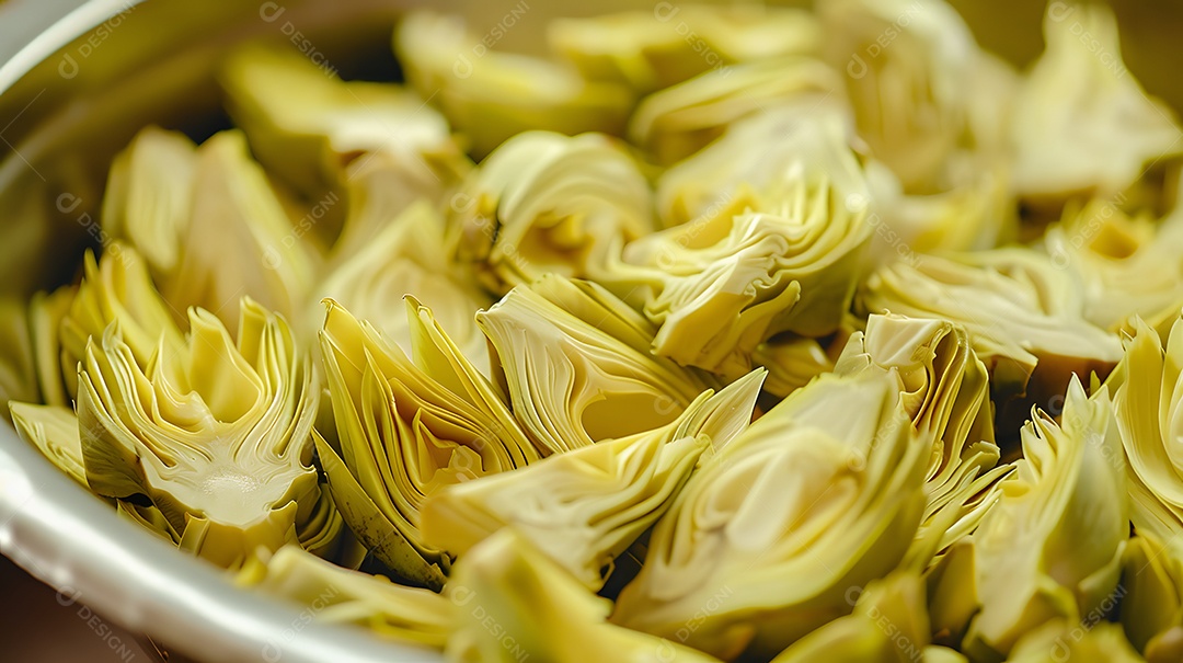 Corações de alcachofra