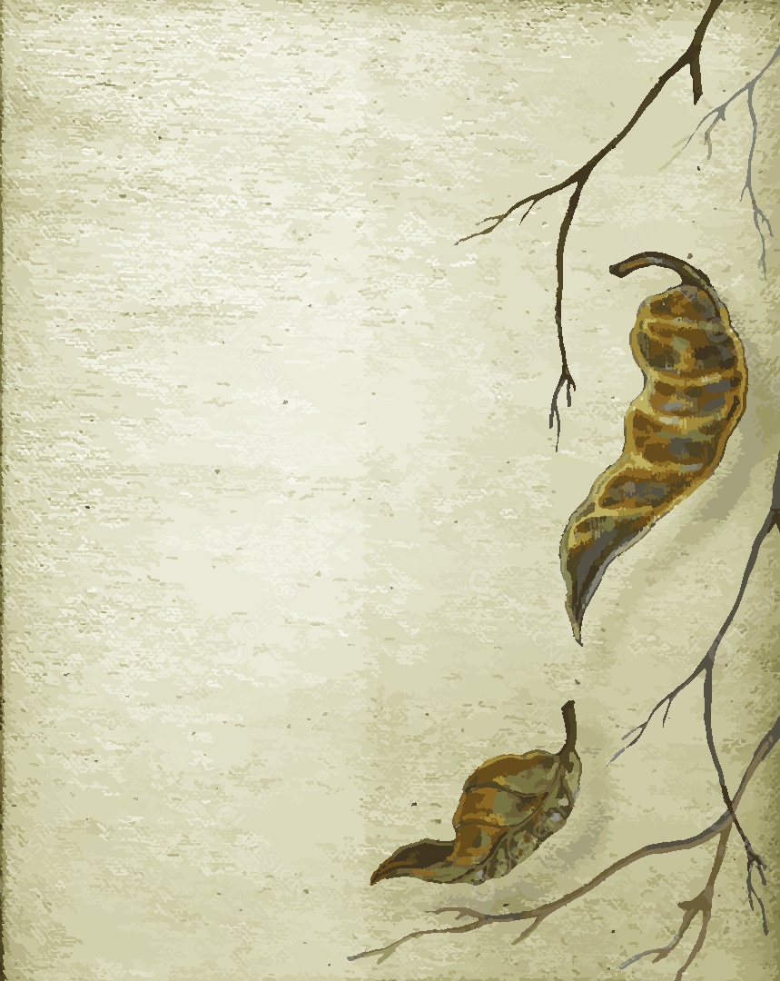 Background de Folha Abstrata Ilustração Vetor EPS