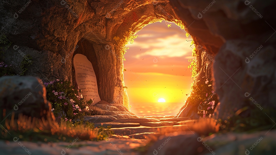 Imagem baseada na história bíblica