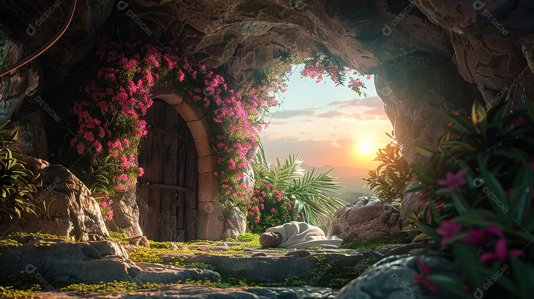 Imagem baseada na história bíblica