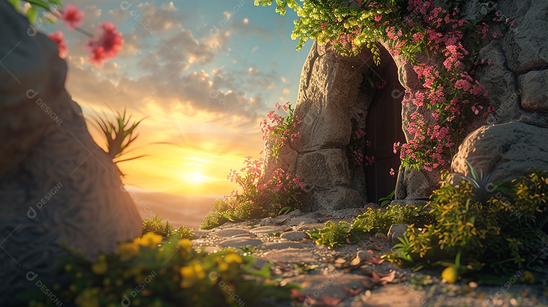 Imagem baseada na história bíblica