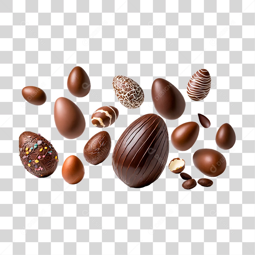 Ovo de Páscoa PNG Transparente