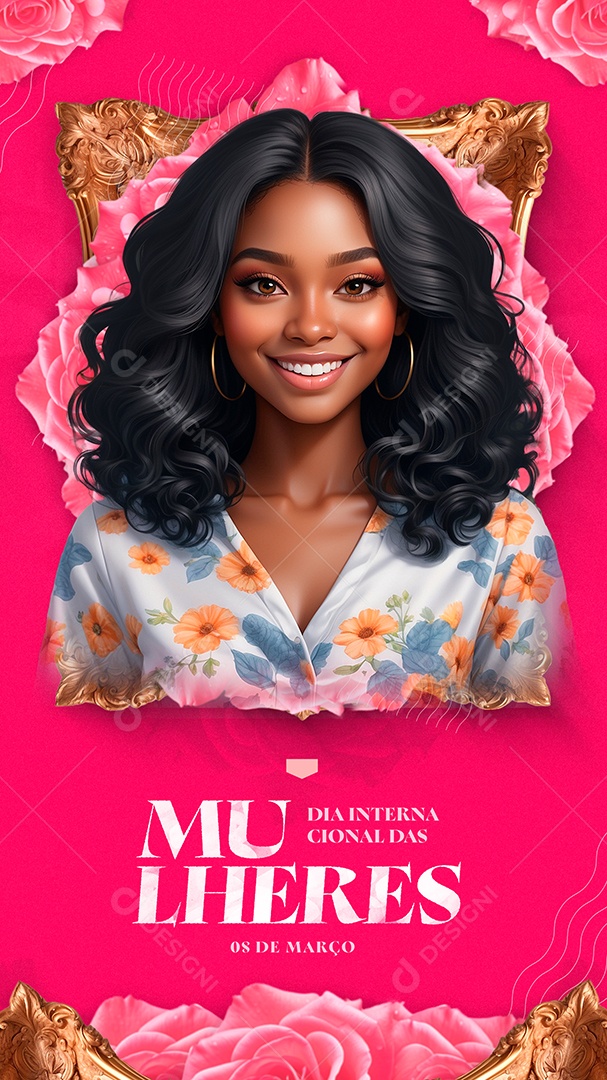 Story International Women's Day March 08 Social Media PSD Editable