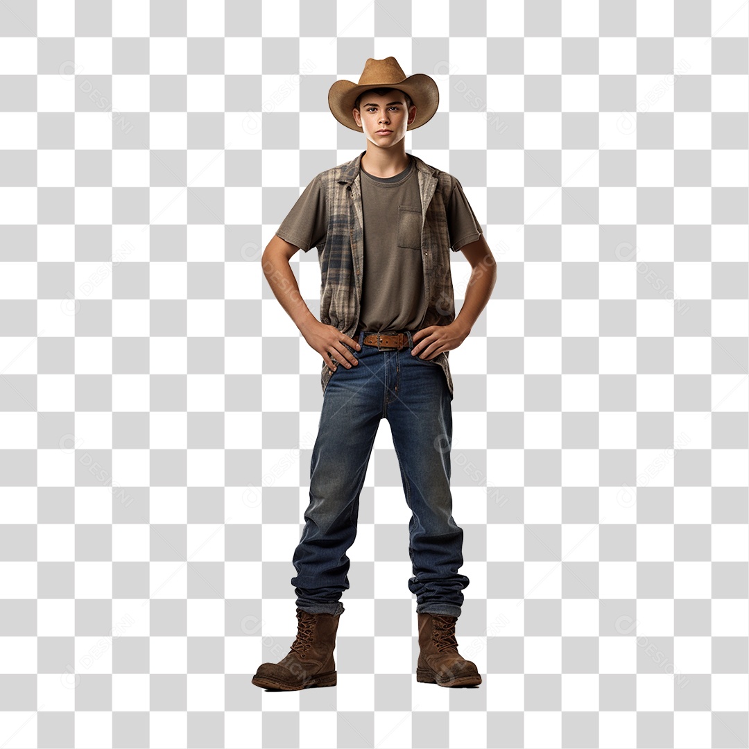 Homem Agricultor Fazenda PNG Transparente