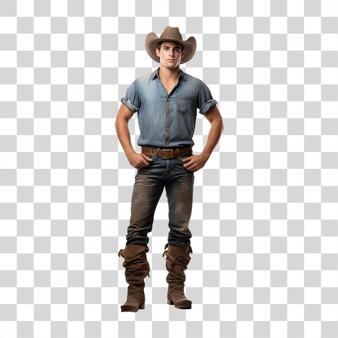 Homem Agricultor Fazenda PNG Transparente