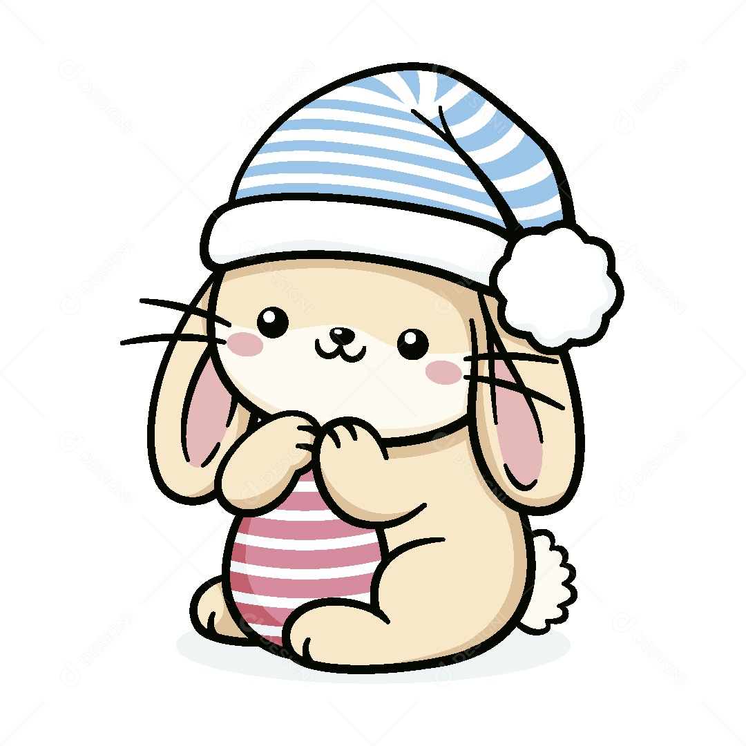 Coelho da Páscoa Ilustração Vetor EPS