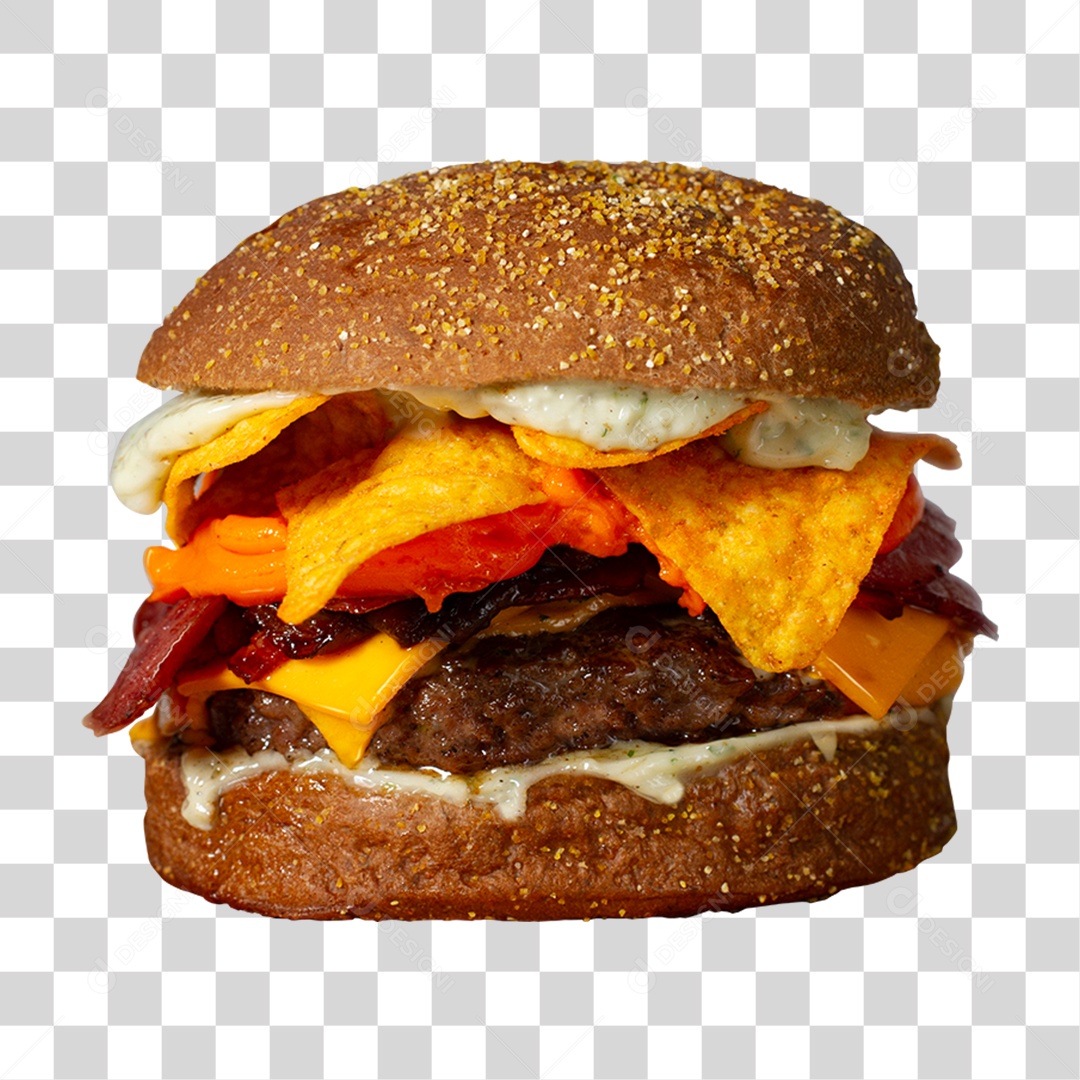 Hambúrguer Lanche Sanduiche PNG Transparente