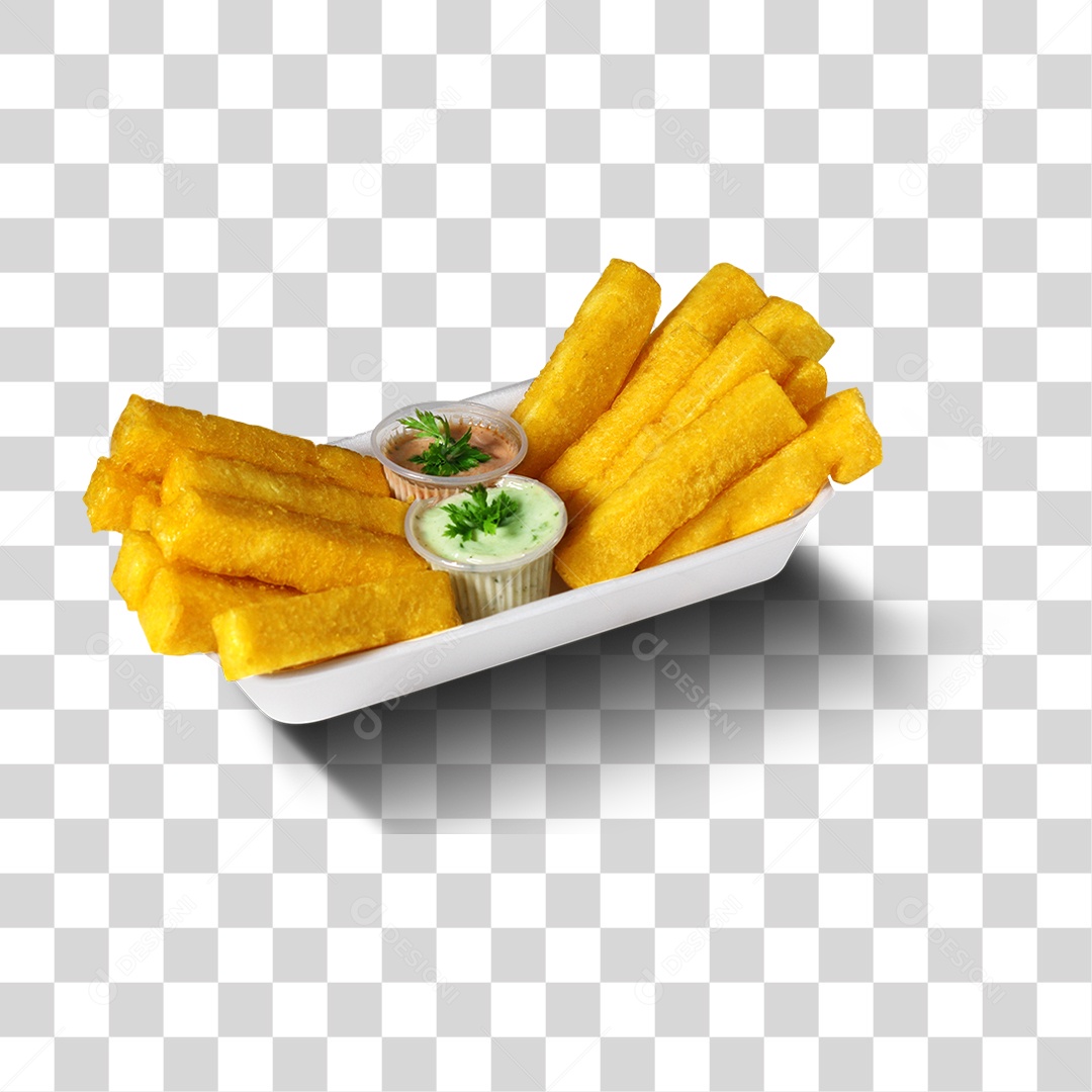 Batata Fritas PNG Transparente