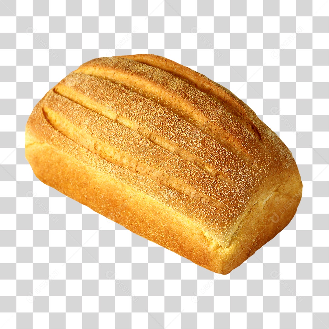 Pão Caseiro Assado PNG Transparente