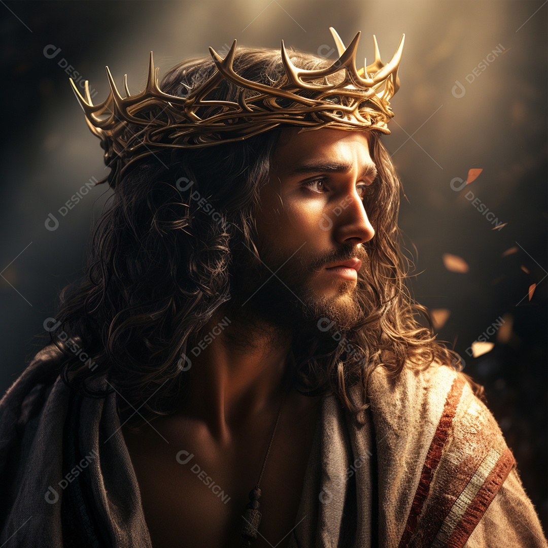 Retrato semelhante a Jesus Cristo