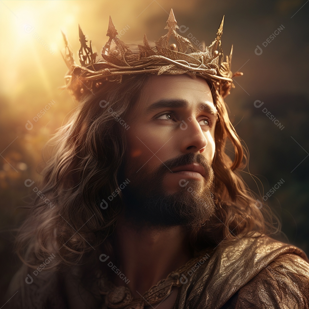 Retrato semelhante a Jesus Cristo