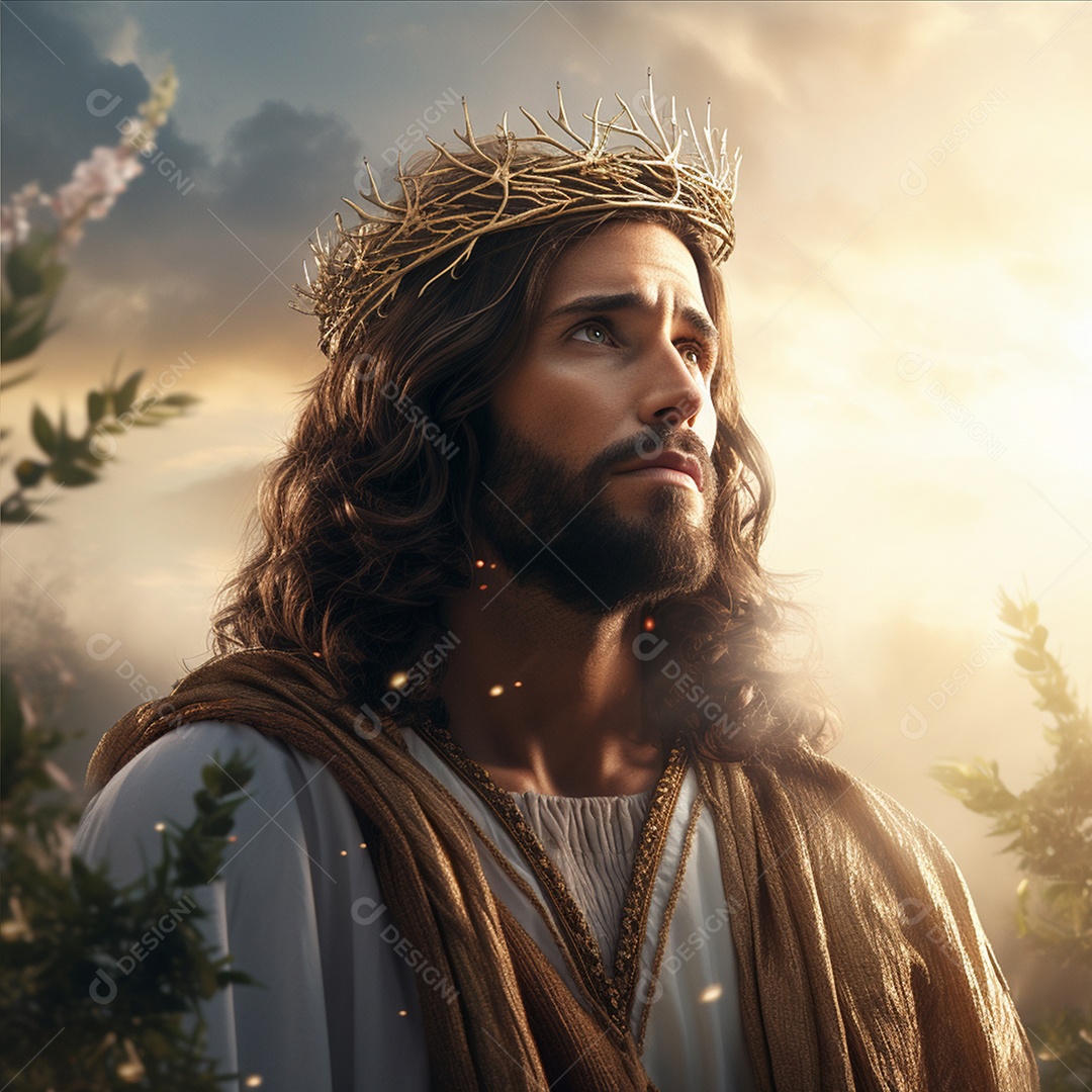 Retrato semelhante a Jesus Cristo