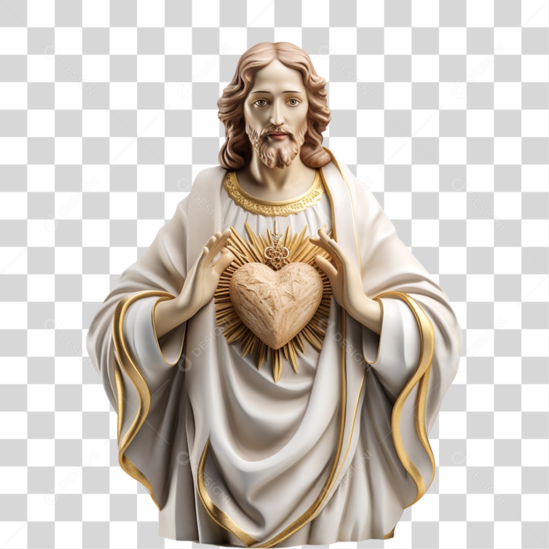 Estátua Semelhante a Jesus Cristo PNG Transparente