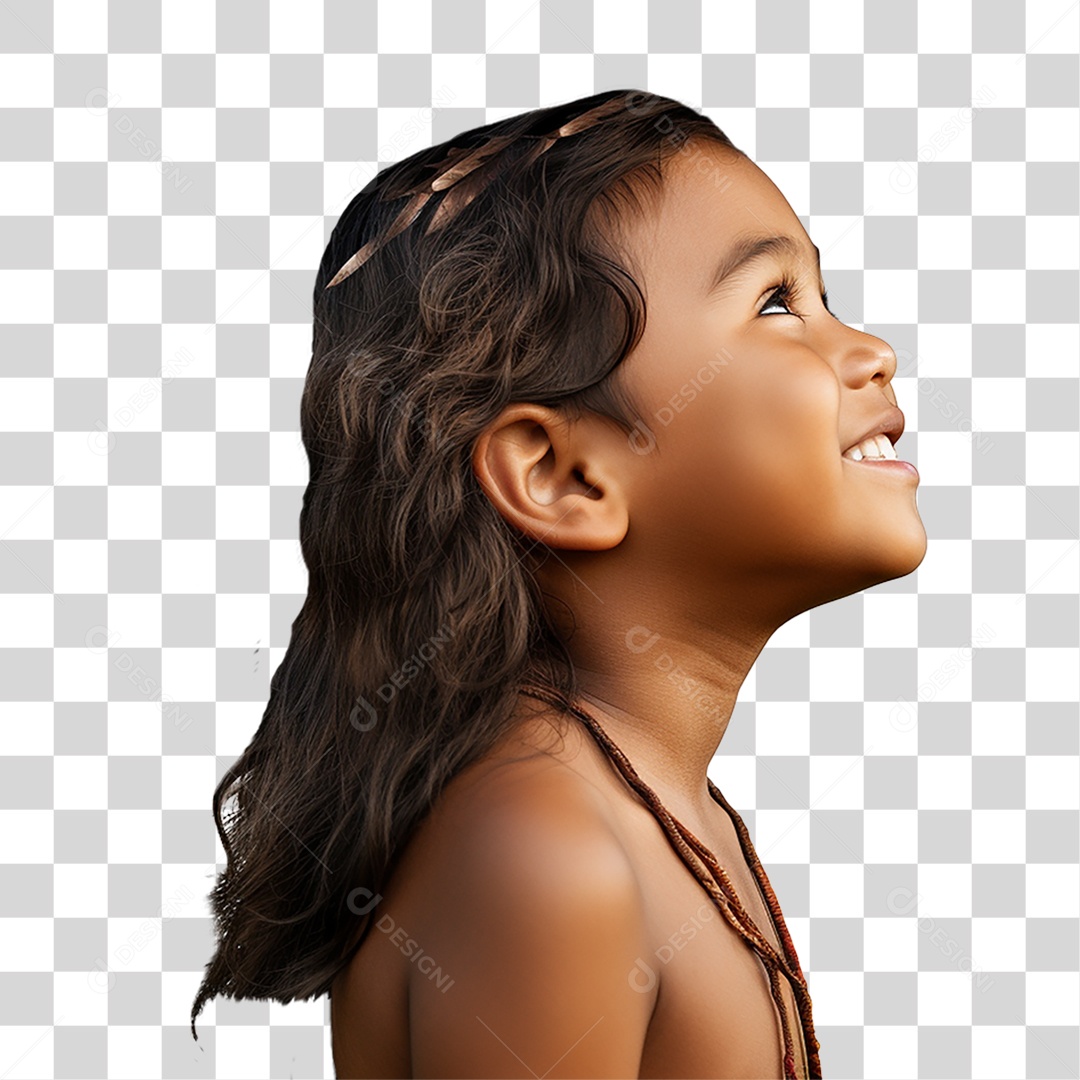 Menino Índio Cacique Indígenas PNG Transparente