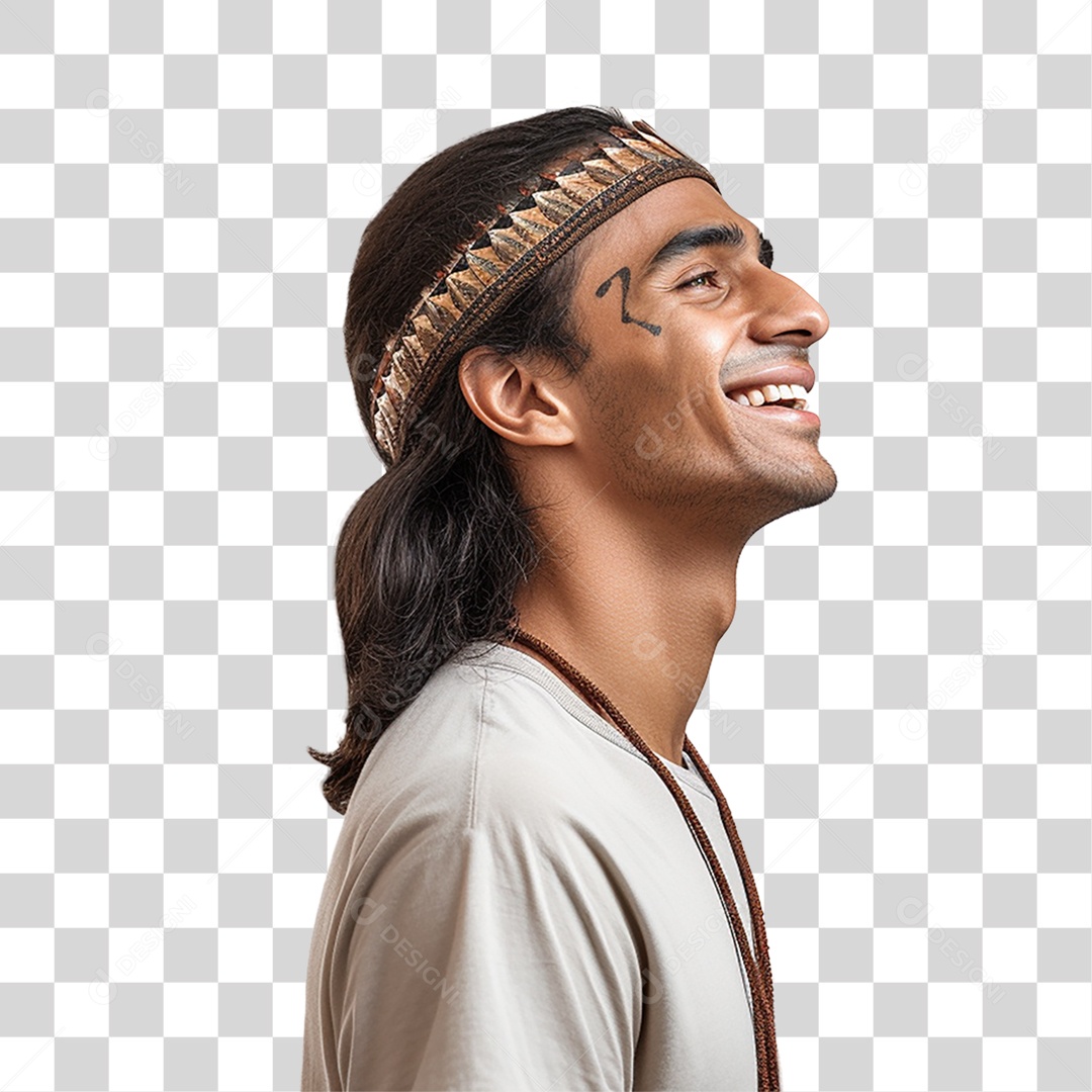 Índio Cacique Indígenas PNG Transparente