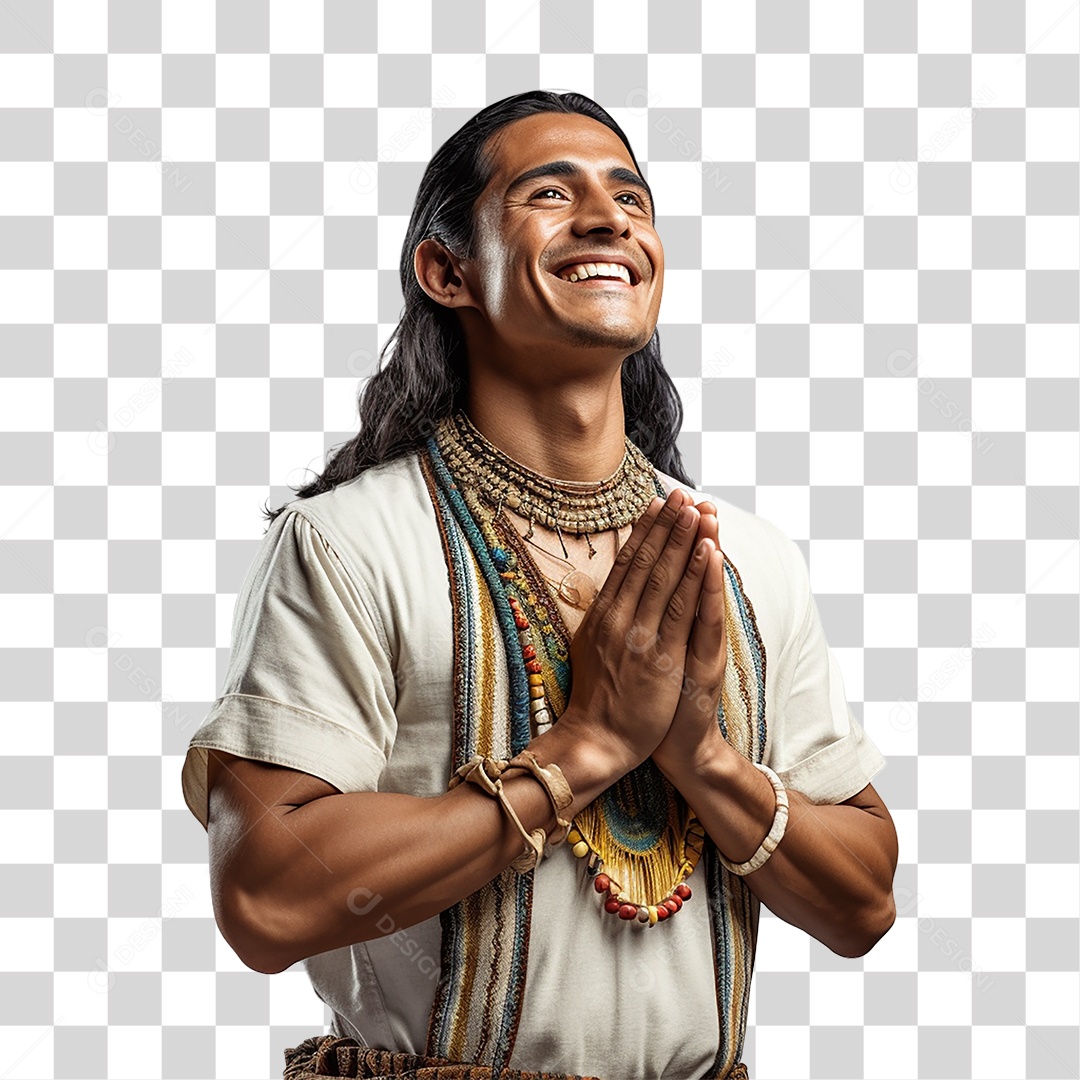 Índio Cacique Indígenas PNG Transparente