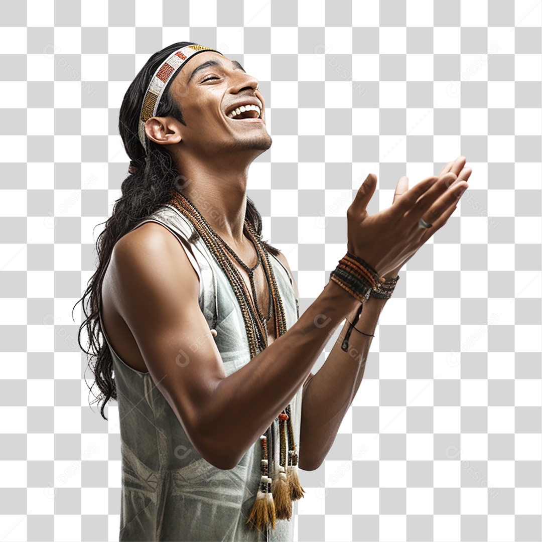 Índio Cacique Indígenas PNG Transparente