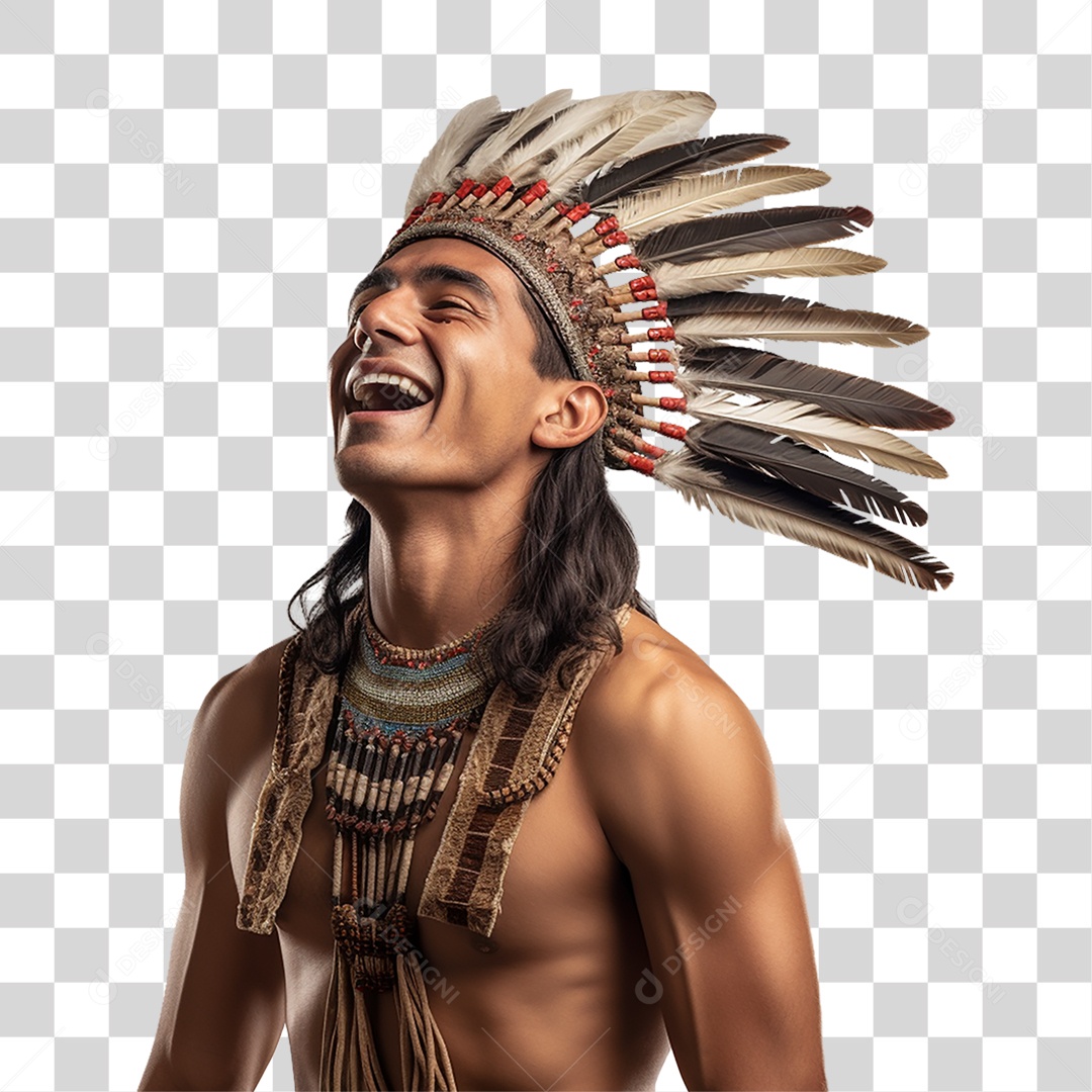 Índio Cacique Indígenas PNG Transparente