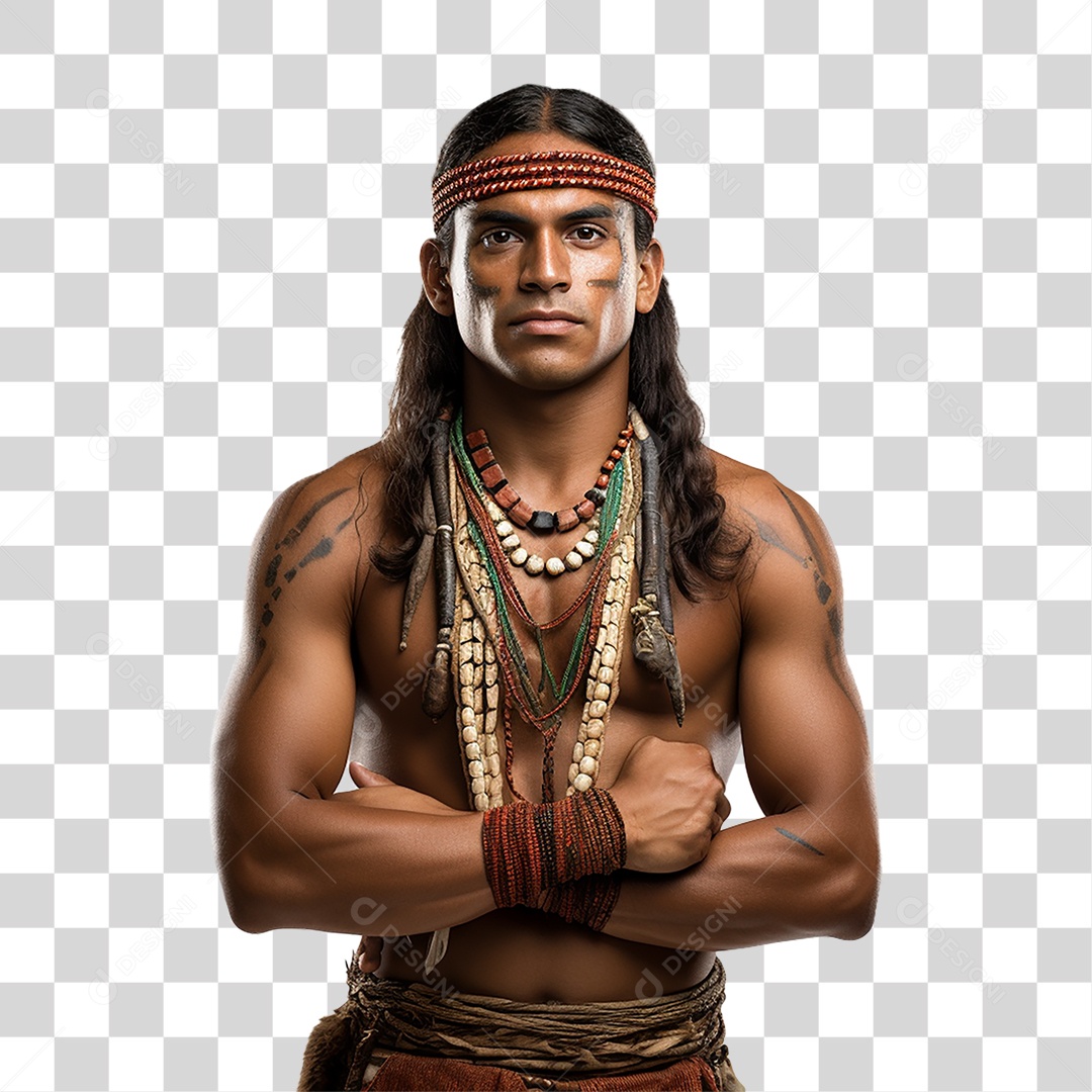 Índio Cacique Indígenas PNG Transparente