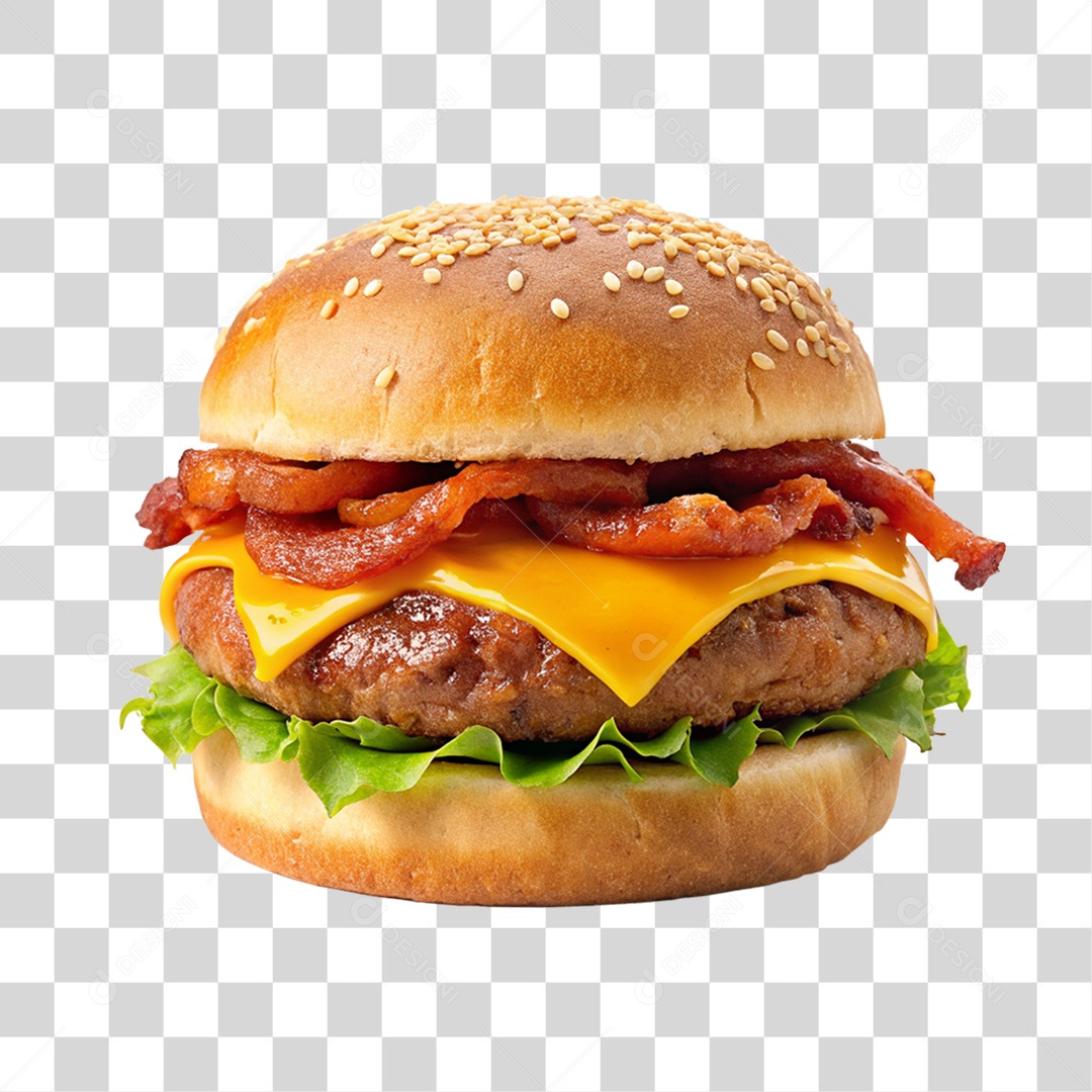 Hambúrguer Lanche Sanduiche PNG Transparente