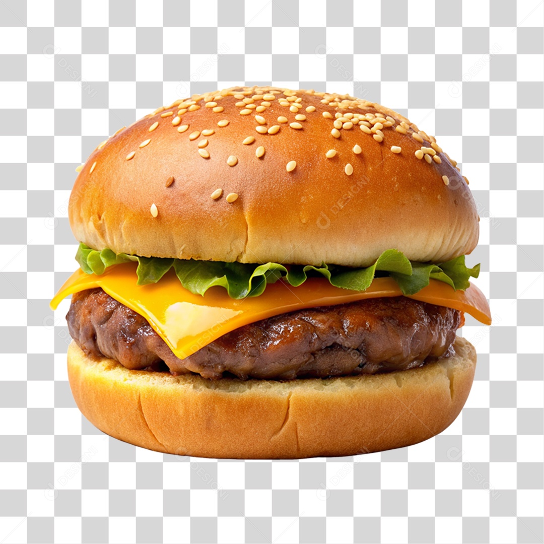 Hambúrguer Lanche Sanduiche PNG Transparente