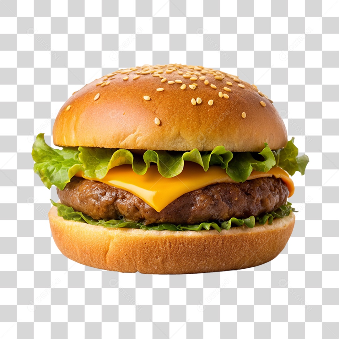 Hambúrguer Lanche Sanduiche PNG Transparente