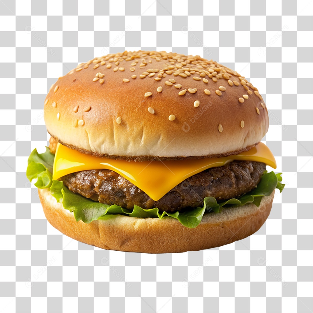 Hambúrguer Lanche Sanduiche PNG Transparente