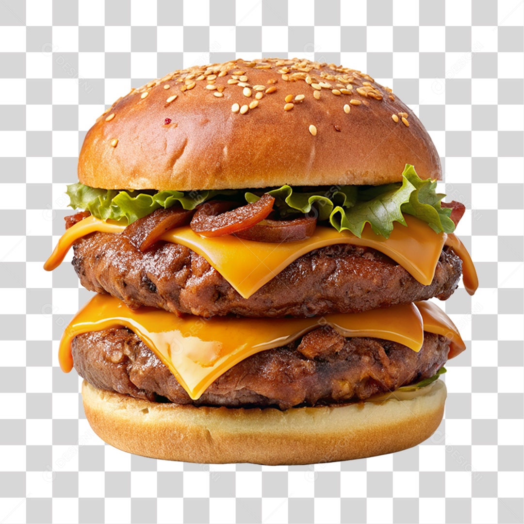 Hambúrguer Lanche Sanduiche PNG Transparente