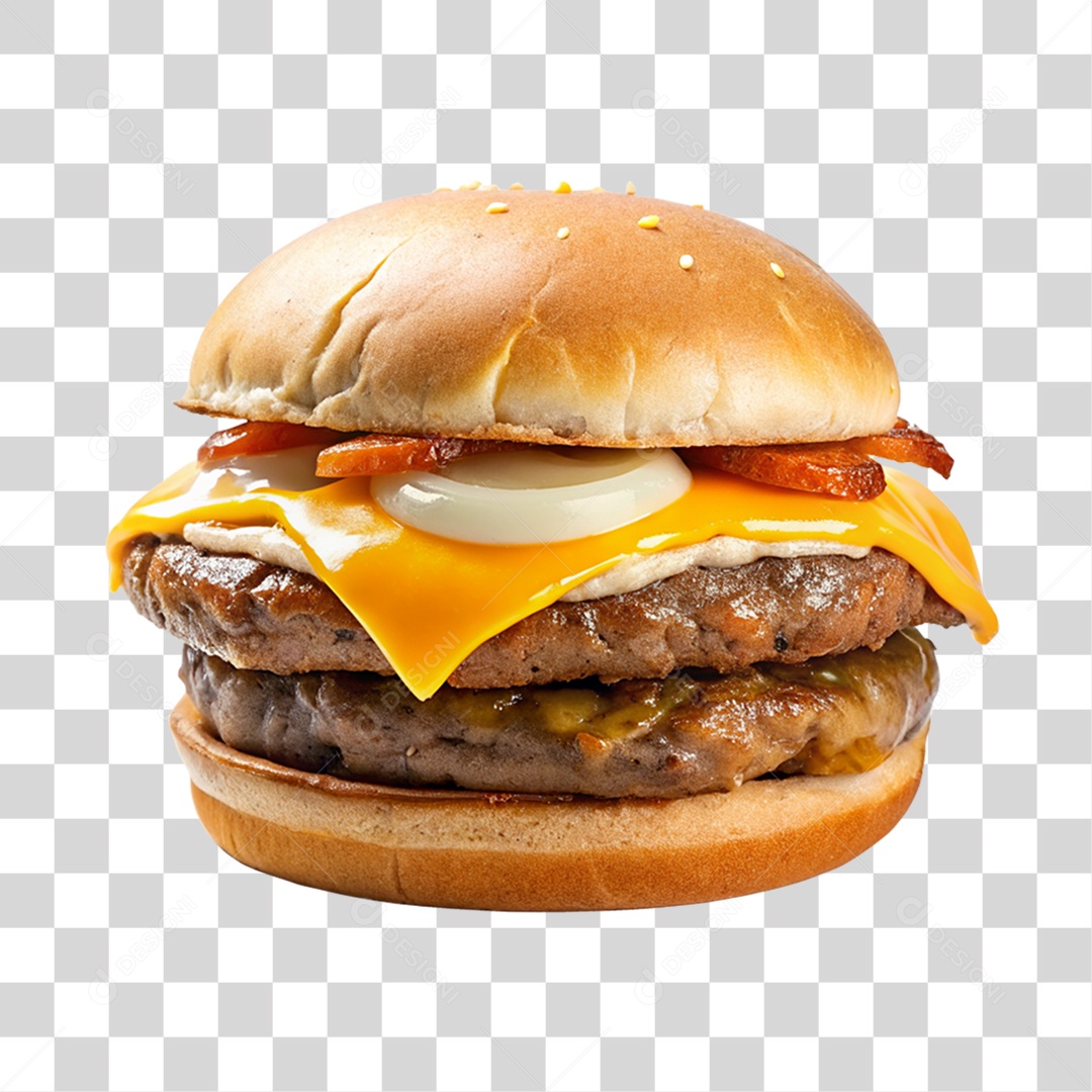 Hambúrguer Lanche Sanduiche PNG Transparente