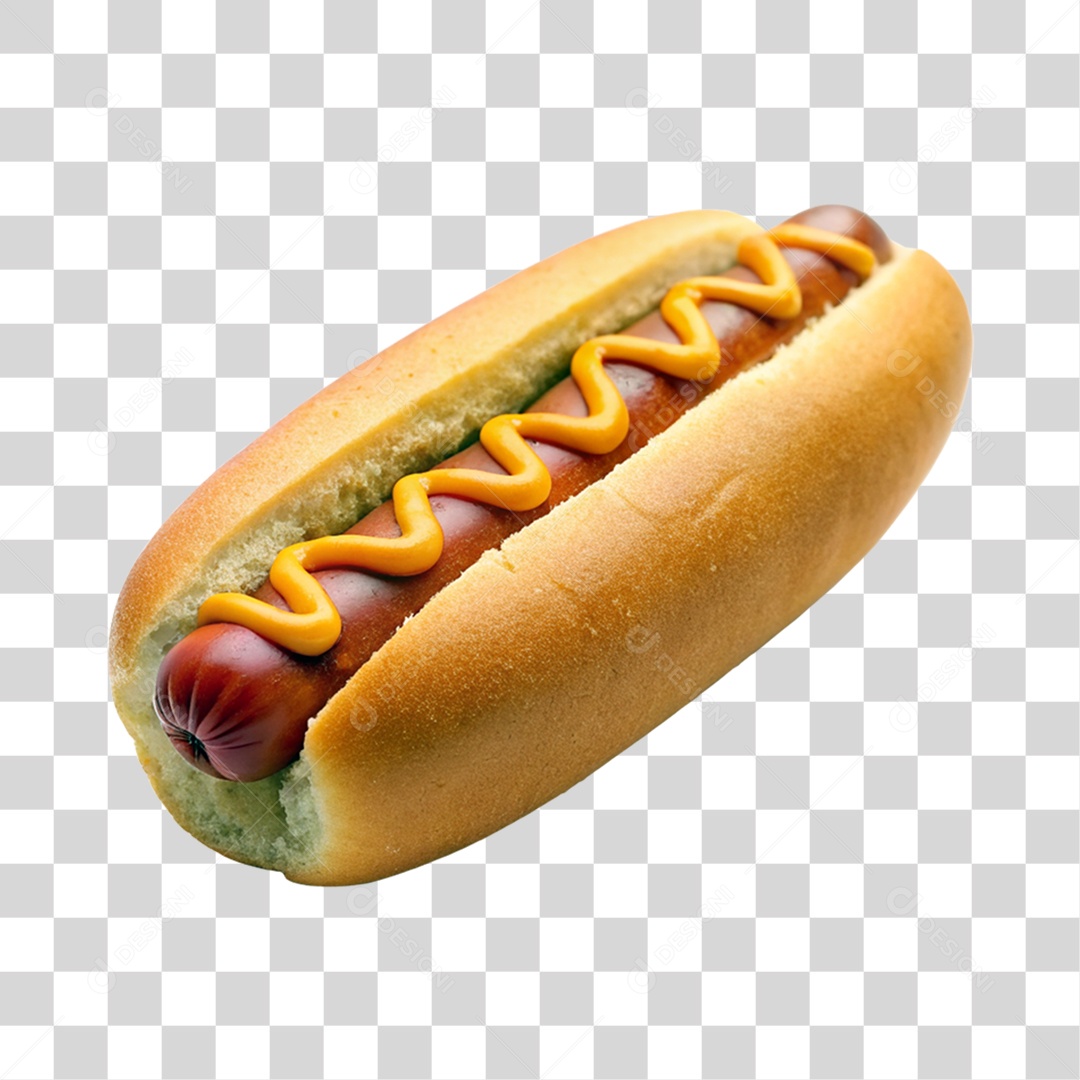 Hot-dog Lanche PNG Transparente