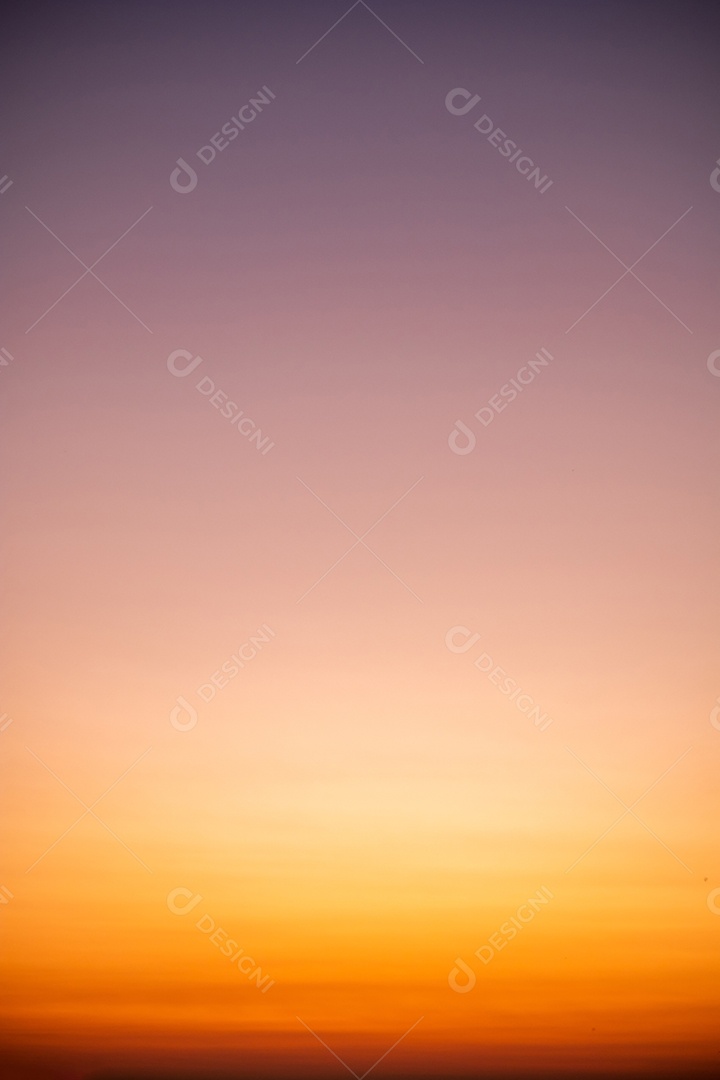 Céu lindo ao entardecer