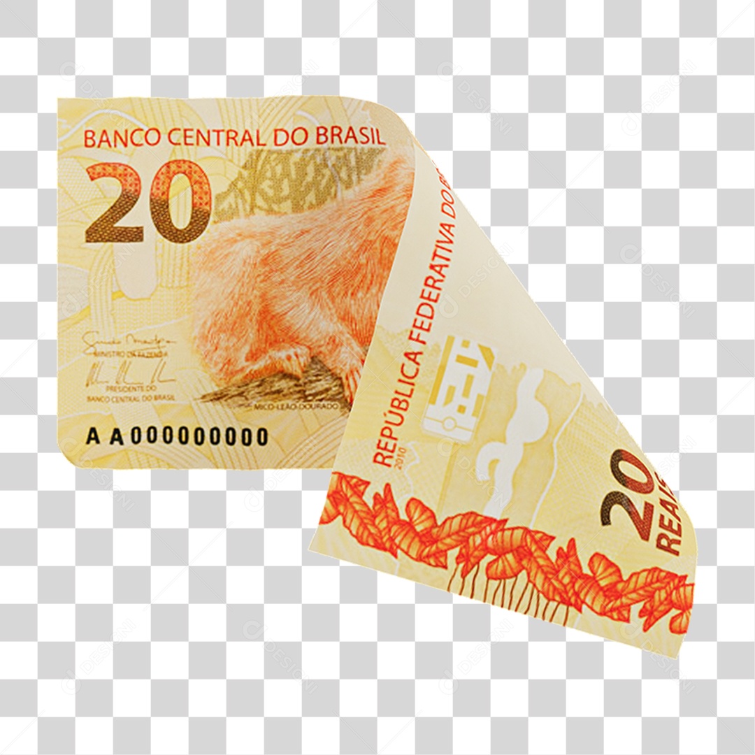 Notas Cédulas Dinheiro PNG Transparente