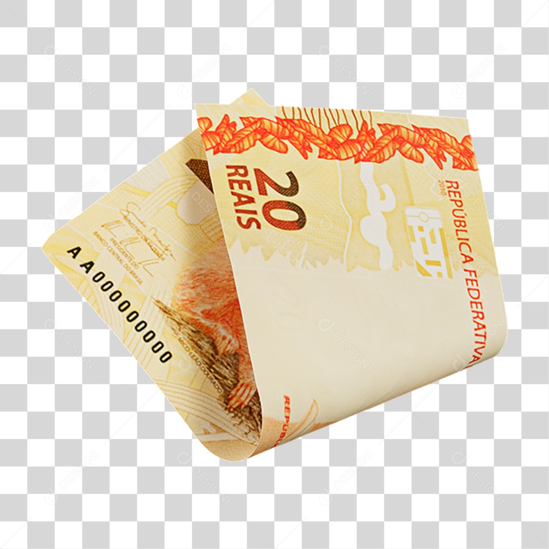 Notas Cédulas Dinheiro PNG Transparente