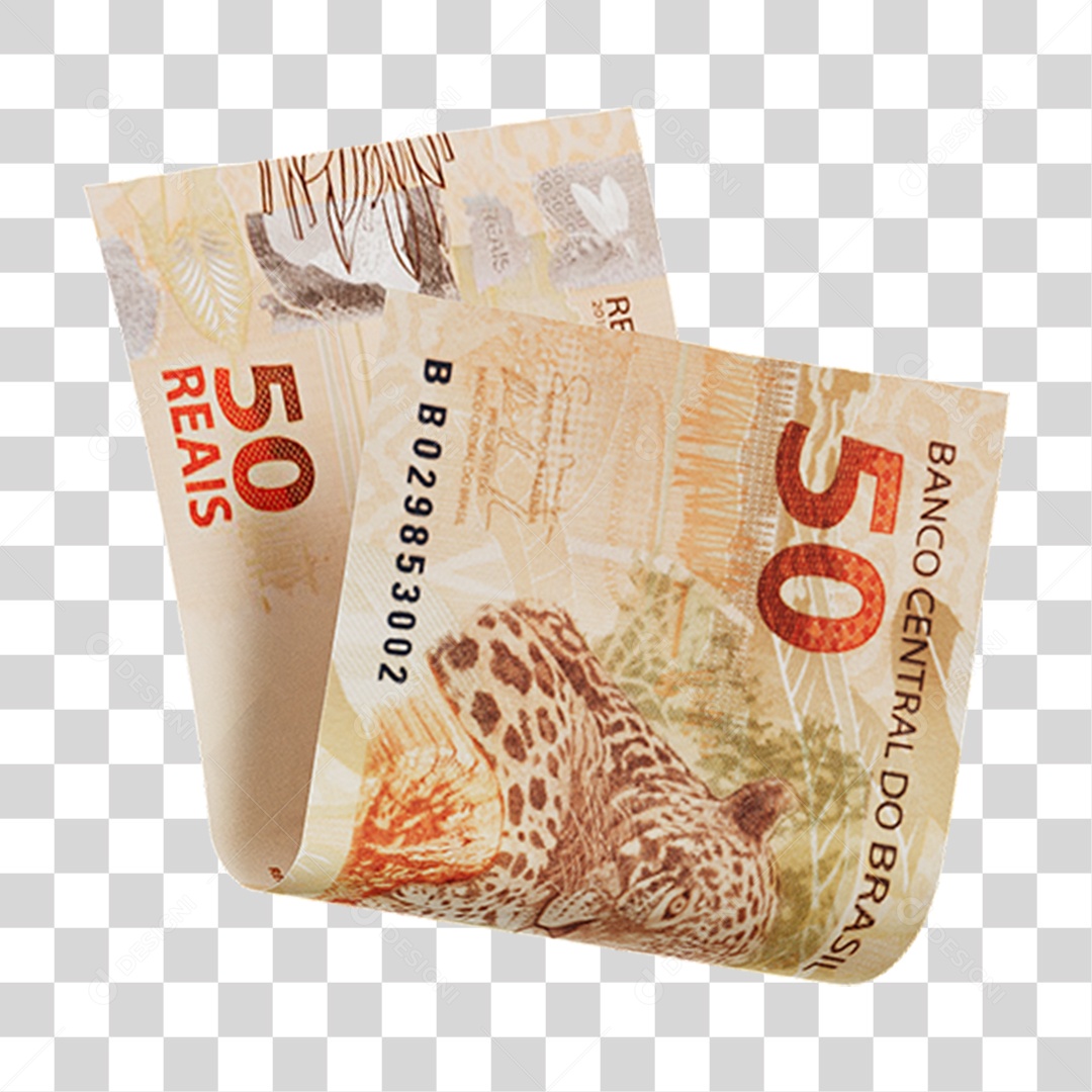 Notas Cédulas Dinheiro PNG Transparente