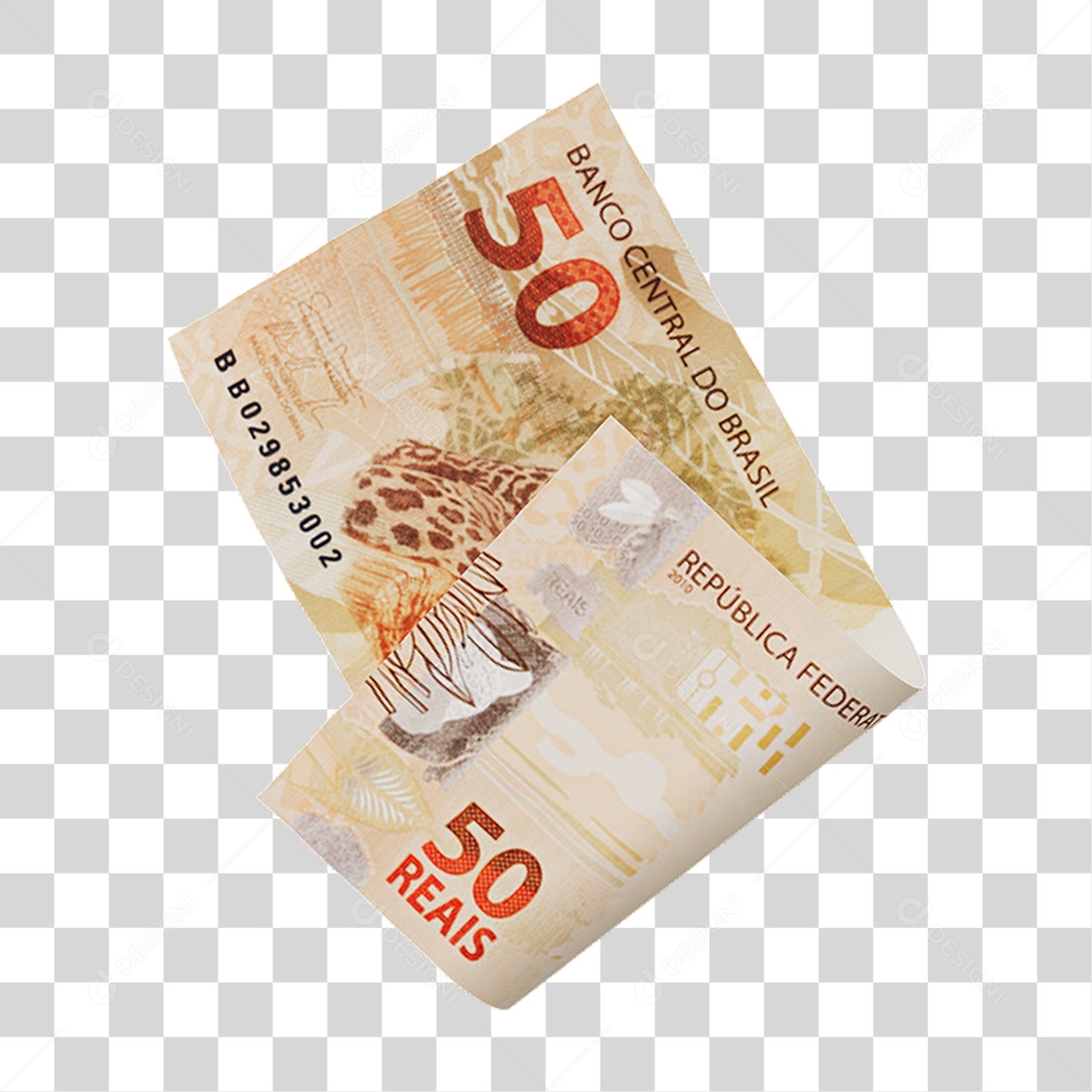 Notas Cédulas Dinheiro PNG Transparente