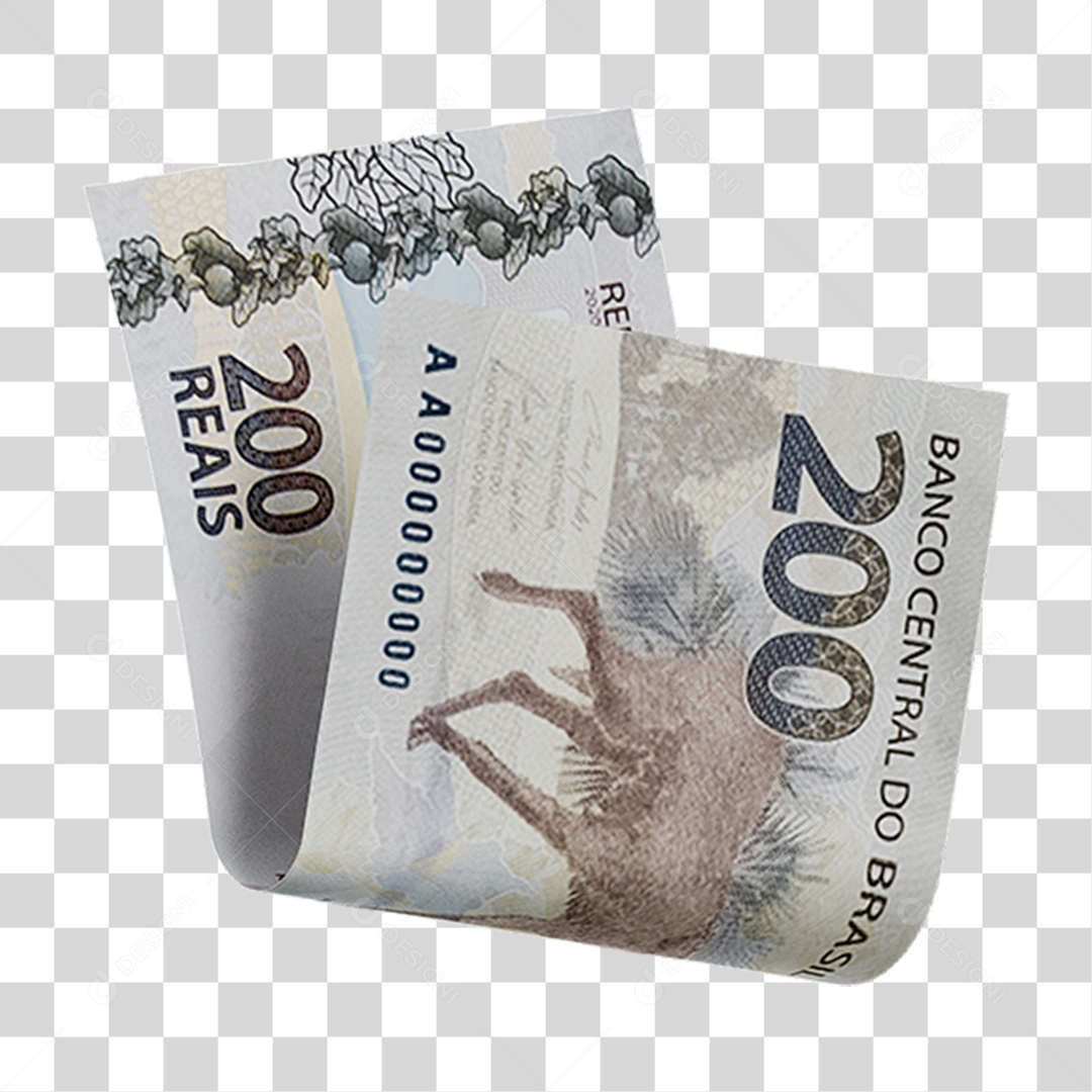 Notas Cédulas Dinheiro PNG Transparente