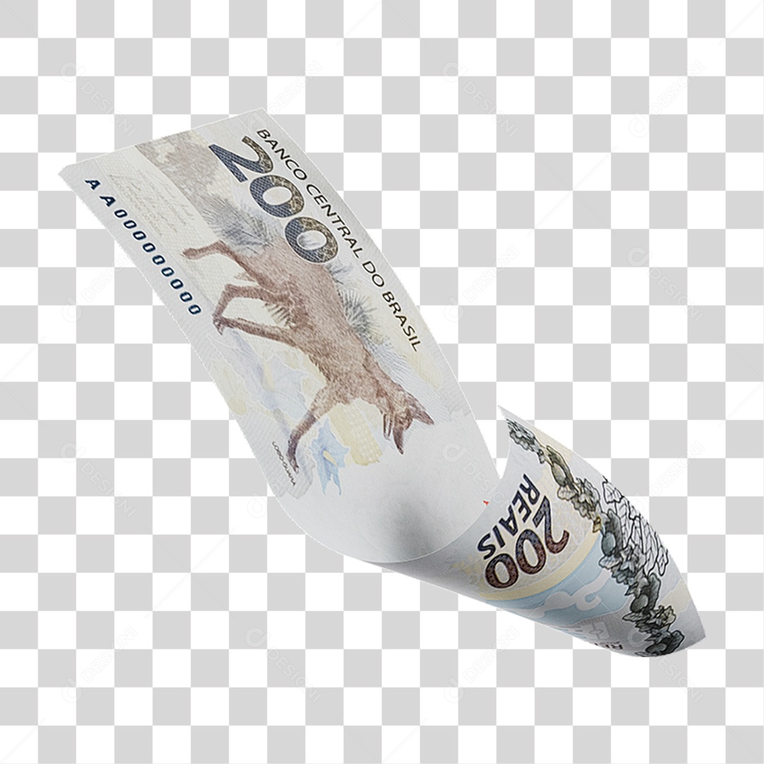 Notas Cédulas Dinheiro PNG Transparente