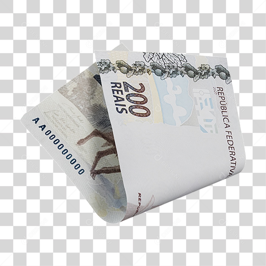 Notas Cédulas Dinheiro PNG Transparente