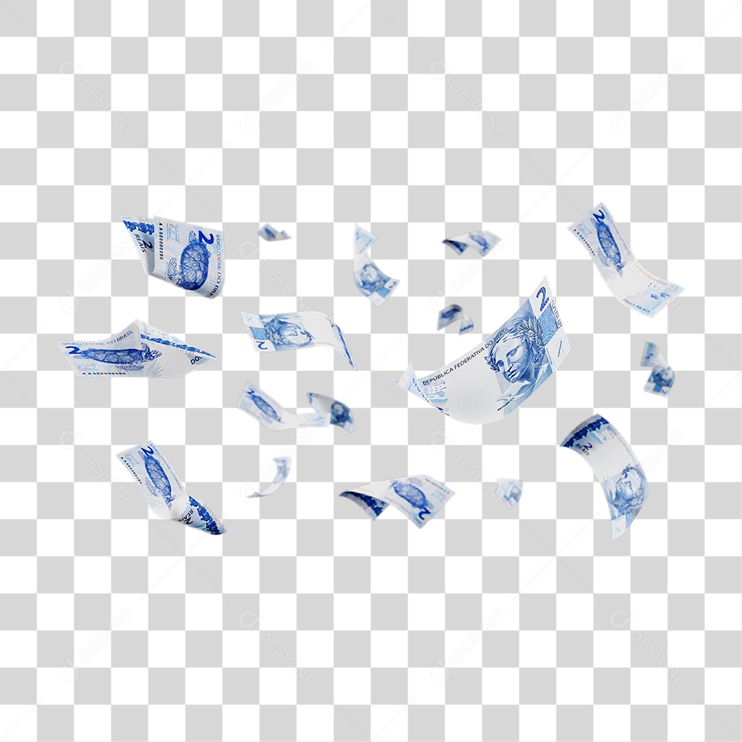 Notas Cédulas Dinheiro PNG Transparente