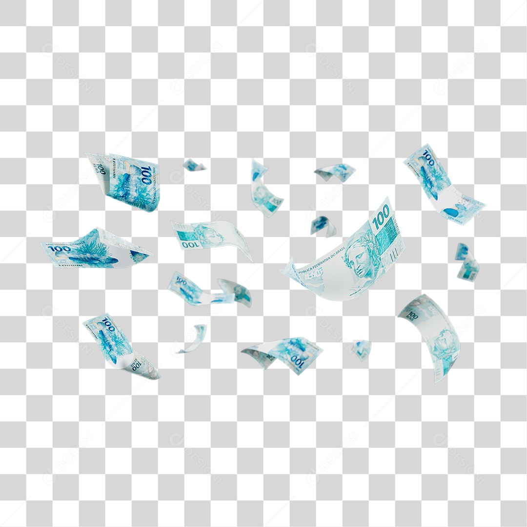 Notas Cédulas Dinheiro PNG Transparente